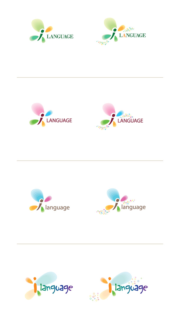 Варианты логотипа i-language.ru